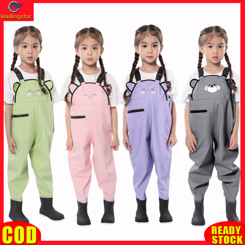 Youth Fishing Waders Waterproof Waders With Insulated Boots Junior Braces, Mud Trousers, Non-Slip Sole, Wellington Boots For Teenagers Kids ราคา 508 บาท*ส่งฟรี