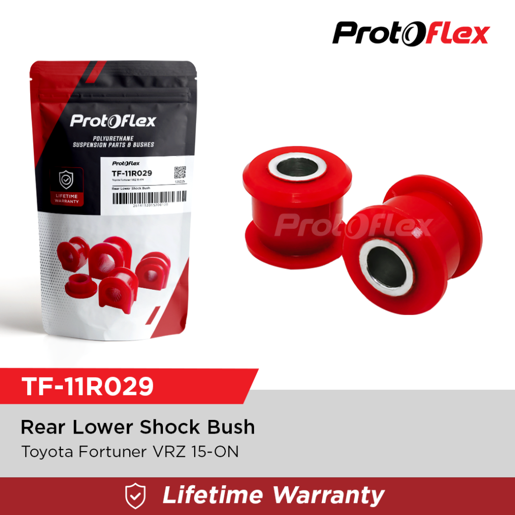 Protoflex Protoflex Bushing Shock Belakang Bawah Toyota Fortuner VRZ 15-ON Harga 300,000 rupiah*Gratis Ongkir