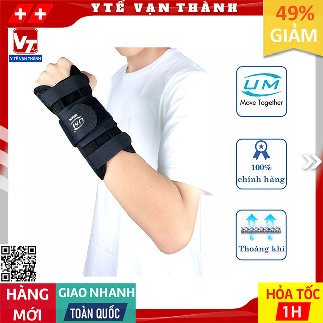 ✅ nẹp cổ tay united medicare um-g02 - có thanh đỡ | tiêu chuẩn châu âu -vt0900 - y tế vạn thành