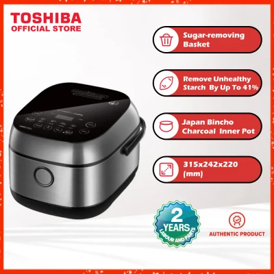 [TOSHIBA] 1.0L/1.8L Low GI SGS Approved Rice Cooker [RC-10IRPS/RC-18ISPS]