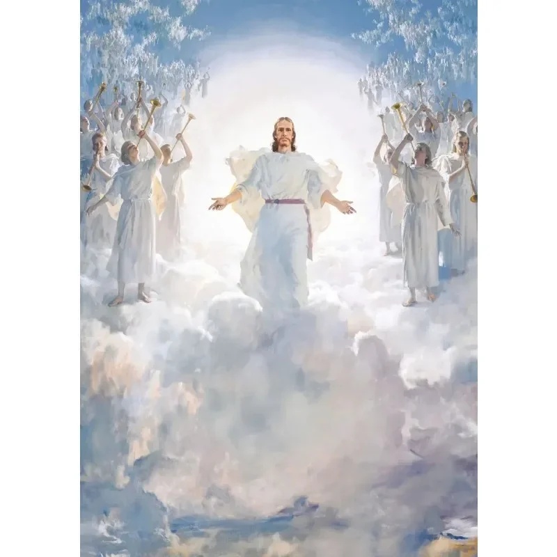 Retro Posters God Jesus Christ Religious Belief and Canvas Printing Wall Art Picture for Living Room Home Wall Art