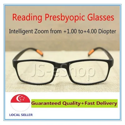 Intelligent Zoom Unisex Adult Presbyopic Presbyopia Reading Glasses (JS-002)