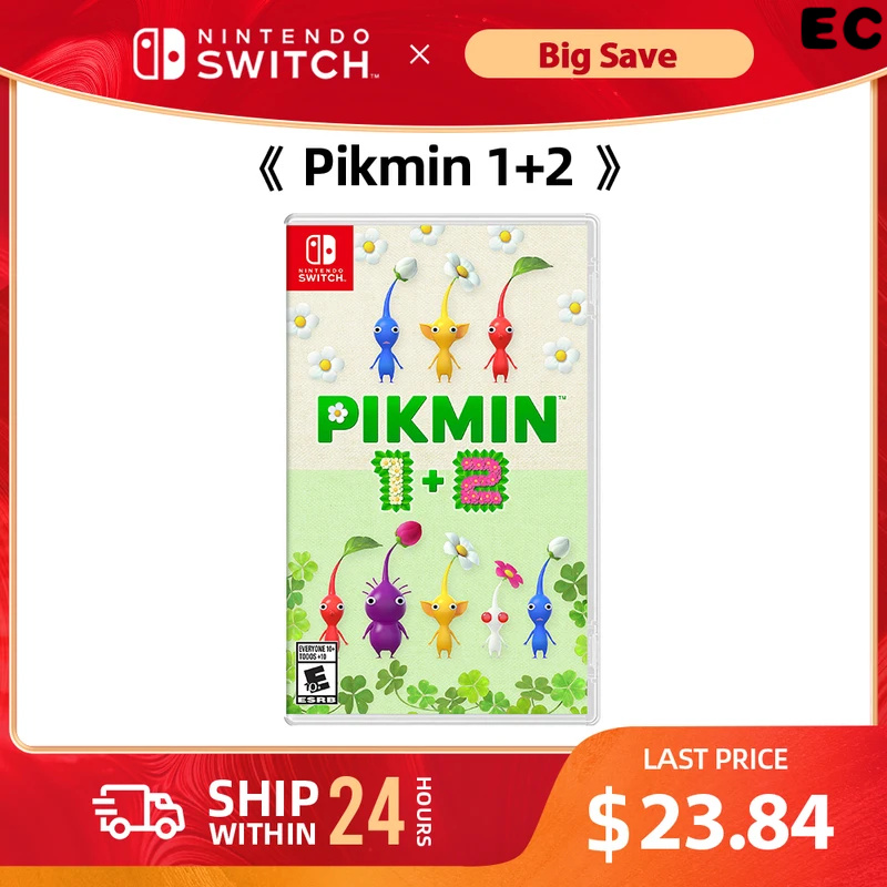[Hot]Pikmin 1 And 2 - Switch Action Game Cartridge Physical Card For Nintendo Switch Oled Lite ราคา  1,711 บาท*ส่งฟรี