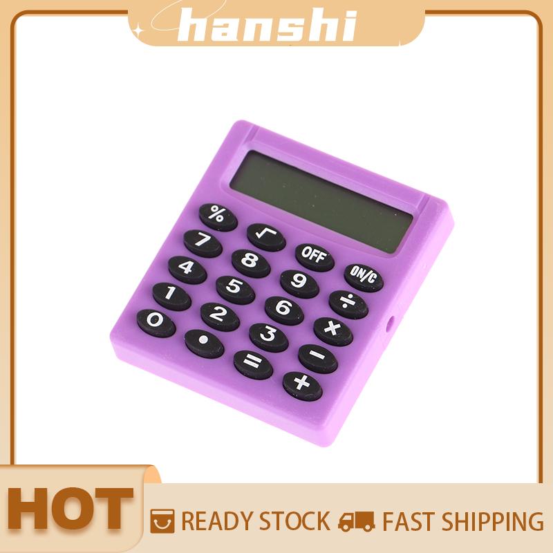 hanshi [2023 new HOT FASHION] Cá nhân mini kẹo màu trường văn phòng điện tử máy tính sáng tạo Pocket Boutique văn phòng phẩm Máy tính vuông nhỏ - 6