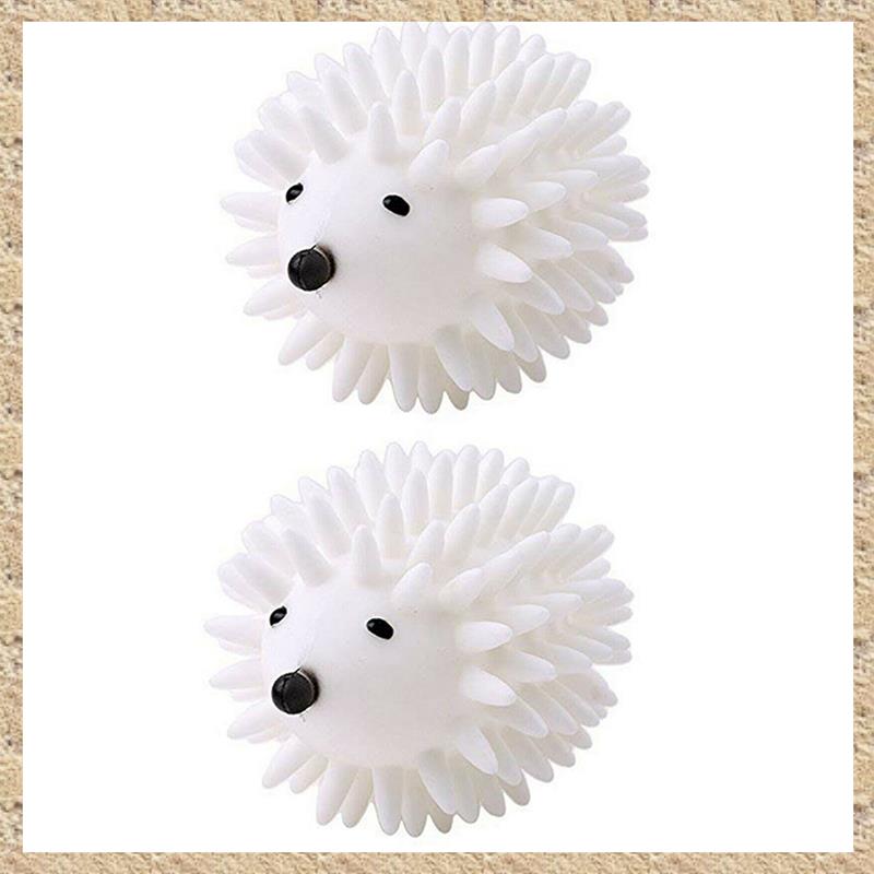 2X Laundry Ball Hedgehog Dryer Ball Reusable Dryer for Dryer Machine Anti- Static Ball Delicate High