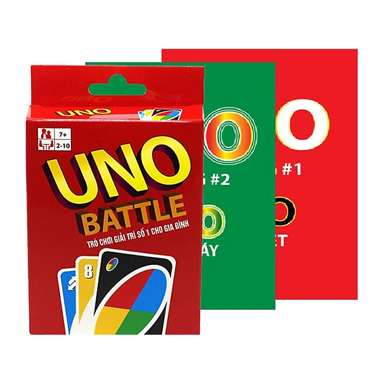 Combo bài uno đại chiến + bản mở rộng 1 và mở rộng 2 - uno lốc xoáy và uno hủy diệt - thư viện đồ chơi