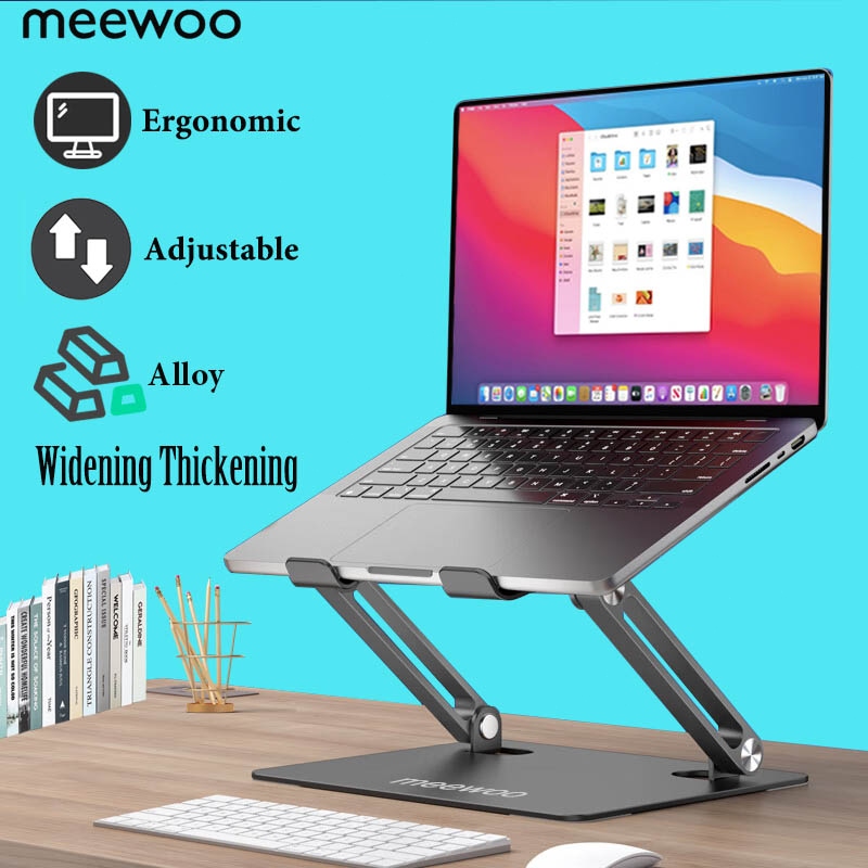 laptop stand laptop accessories laptop stand holder Meewoo Laptop Stand Adjustable Aluminum Alloy Laptop Stand Tablet Stand Portable Laptop Holder