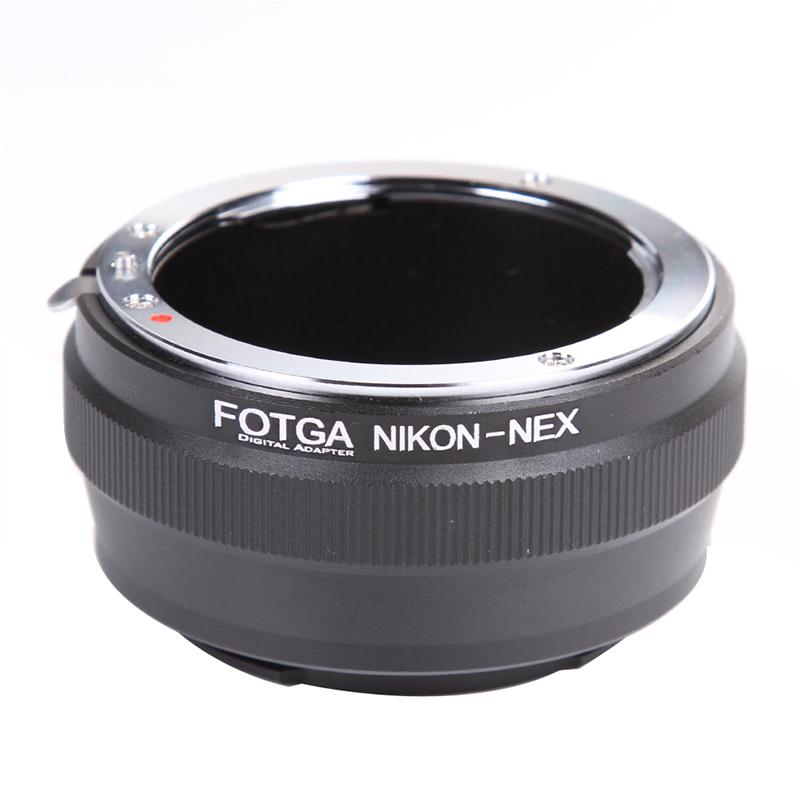 FOTGA AI-NEX Lensa kamera cincin adaptor berlaku Nikon D Lensa kamera ke Sony kamera semi Digital a7 a7 S badan kamera