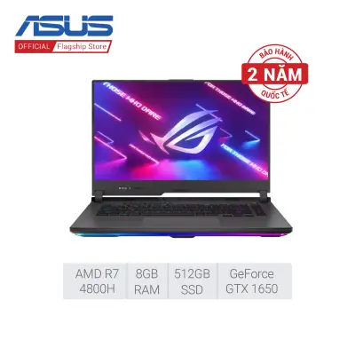 Laptop Asus Gaming ROG Strix G513IH-HN015T (Ryzen 7 4800H/8GB RAM/512GB SSD/15.6-inch FHD/GTX1650 4GB/Win10)