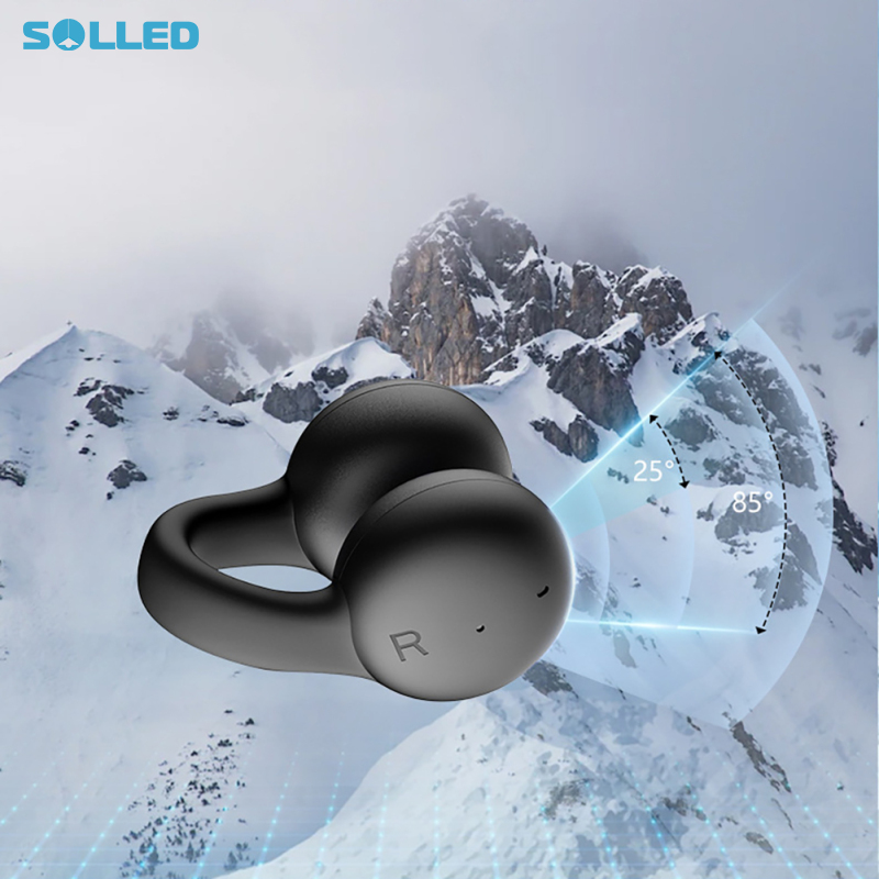 JM07 Wireless Earbuds Noise Canceling Open Ear Headset Stereo Headphones For Phone Computer Laptop Tablet