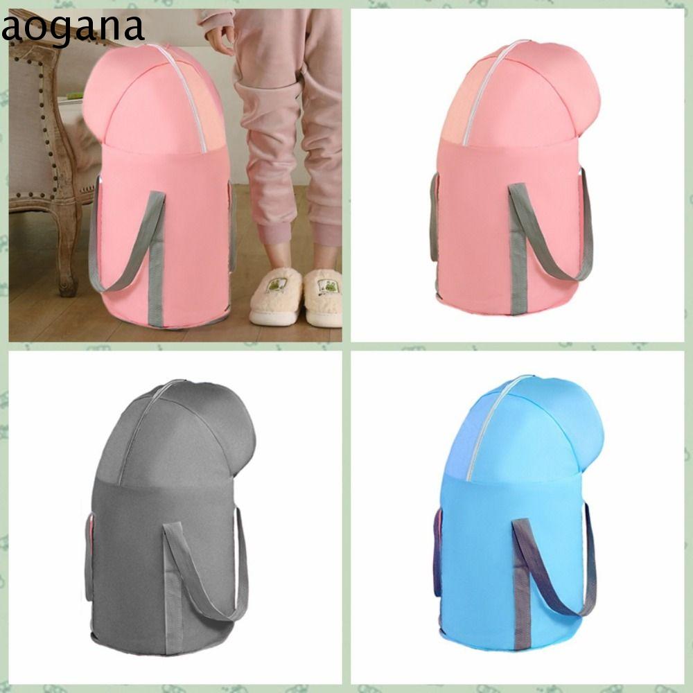 AOGANA Di động Xô Tắm chân gập được Có khóa kéo Sức chứa lớn Bồn tắm chân Túi Ngâm Qua đầu gối Xô rửa chân Nhà