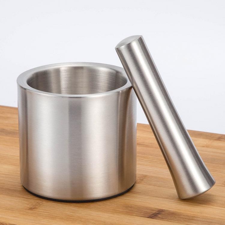 Cối chày Inox 304 cao cấp Tiện dụng, Nhỏ gọn