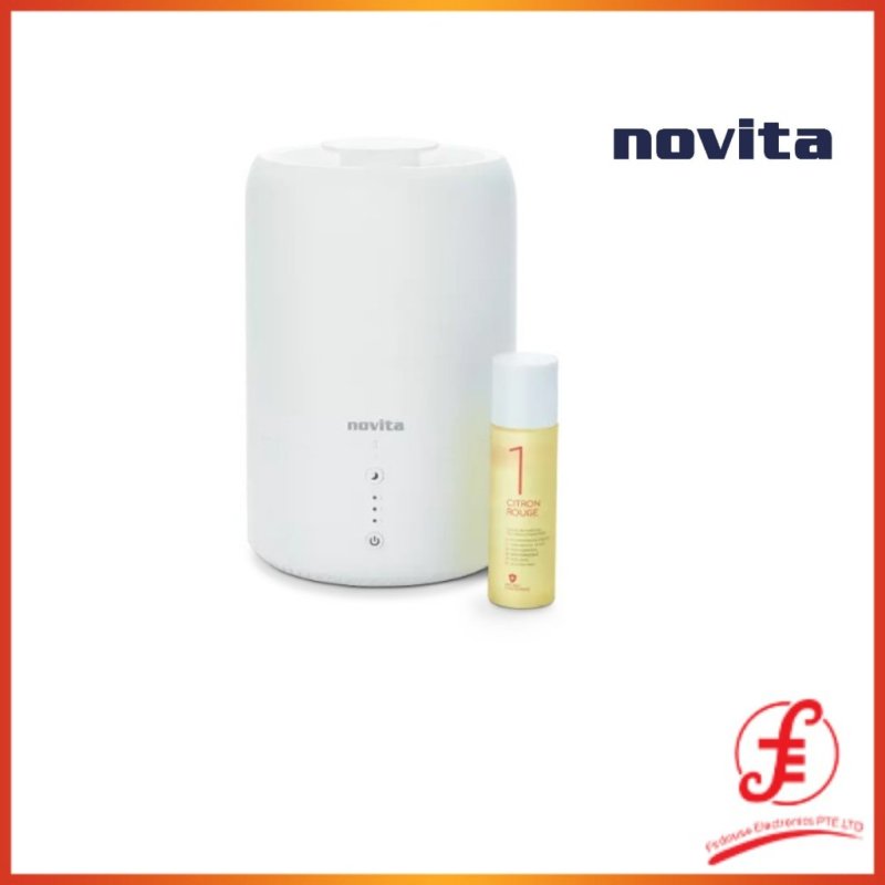 Novita Humidifier 107ft² NH810 Bundle with Air Purifying Solution Concentrate & Anti-Bac Spray (810 nh-810) Singapore