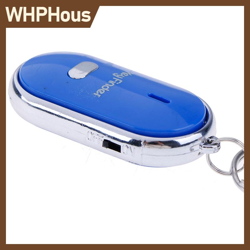 WHPHous พวงกุญแจค้นหาตำแหน่งกันหายสีน้ำเงินมีเสียงเตือนแสงไฟ LED ราคา 31 บาท*ส่งฟรี