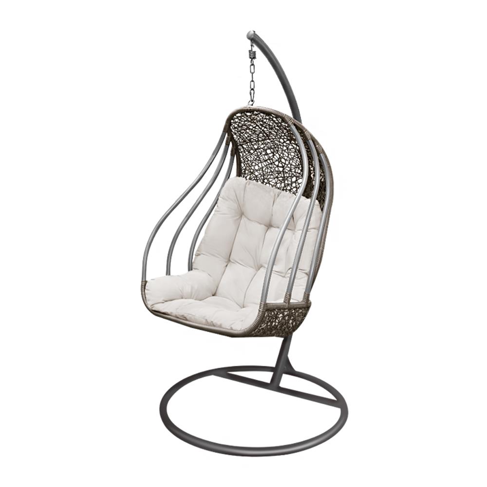 [ส่งฟรี] HomePro ชิงช้า 1 ที่นั่ง SPRING MONTE สีเทา แบรนด์ SPRING ราคา 8,290 บาท*ส่งฟรี