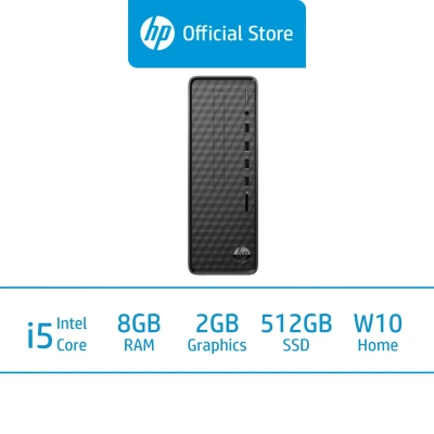 HP HP Slim Desktop - S01-pf1149d / 10th Gen Intel i5-10400F / 8GB RAM / 512GB SSD / NVIDIA® GeForce® GT 730 / Win 10 / 3 Years Warranty / McAfee LiveSafe Included
