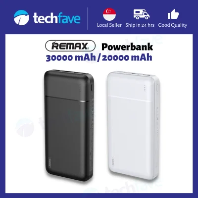 [SG] REMAX Powerbank 30000mAh/20000mAh Portable Charger (Dual Outputs) For iPhone/Samsung/Huawei/Xiaomi