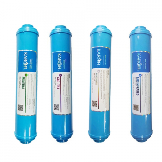 Combo 4 lõi 5678 Karofi - Hàng chính hãng - Bộ lõi Khoáng chức năng dùng thay thế cho máy lọc RO Giá 840,000 Đồng*Miễn phí vận chuyển