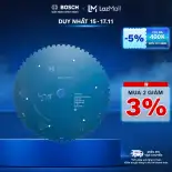 Lưỡi cưa thép Bosch 305mm