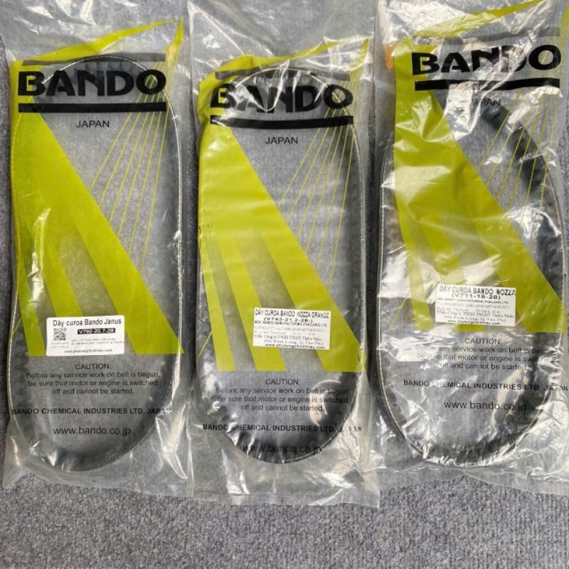 Dây curoa grande,noza ,cuxi,Janus chính hãng BANDO