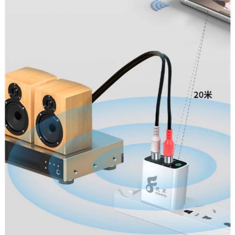 BỘ THU BLUETOOTH ĐA NĂNG 5.3 YOSHENG HI-FI, nghe nhạc bằng Bluetooth USB
