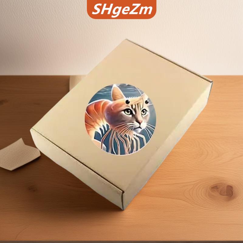 [COD] SHgeZm 500pcs Roll ý brainrot Meme dán tungtung sahur ai abstrac Sticker DIY máy tính xách tay đề can trang trí