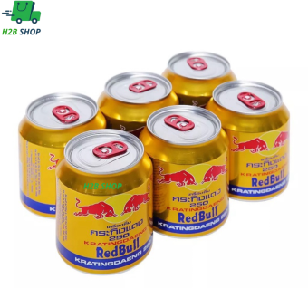 Lốc 6 Lon 250ml Bò Húc Redbull Thái Lan