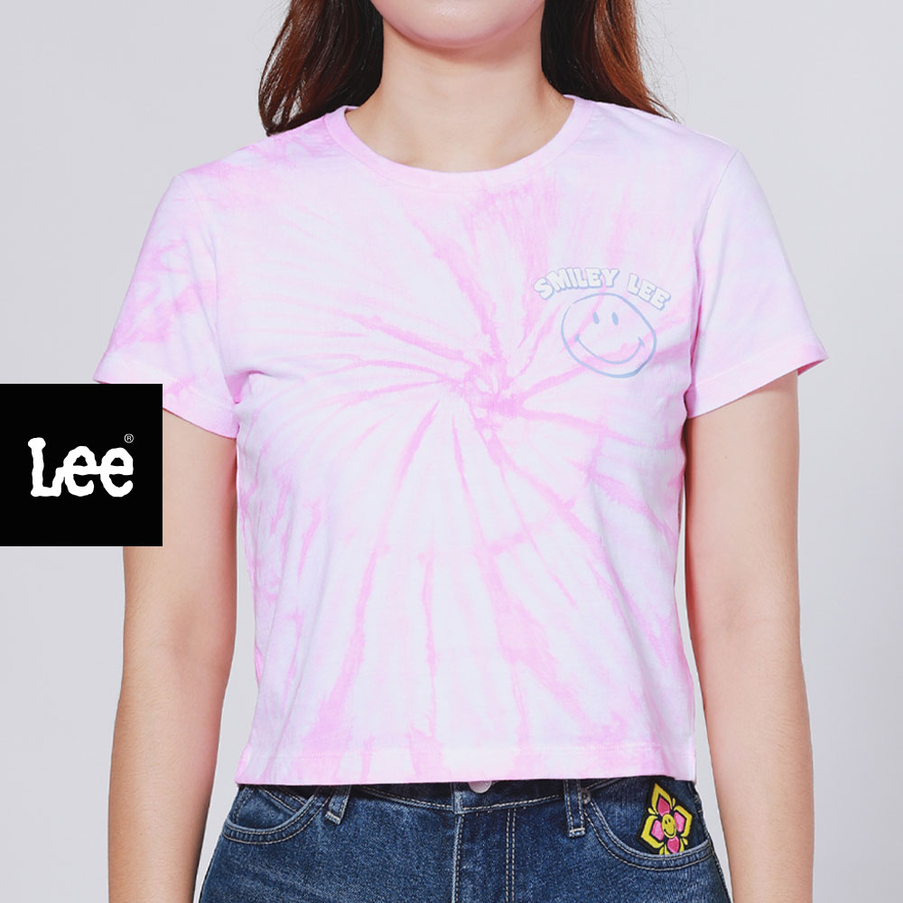 LEE เสื้อยืดแขนสั้นผู้หญิง คอลเลคชั่น Lee Smiley รุ่น LE S225WTSSN02 ราคา 1,113 บาท*ส่งฟรี