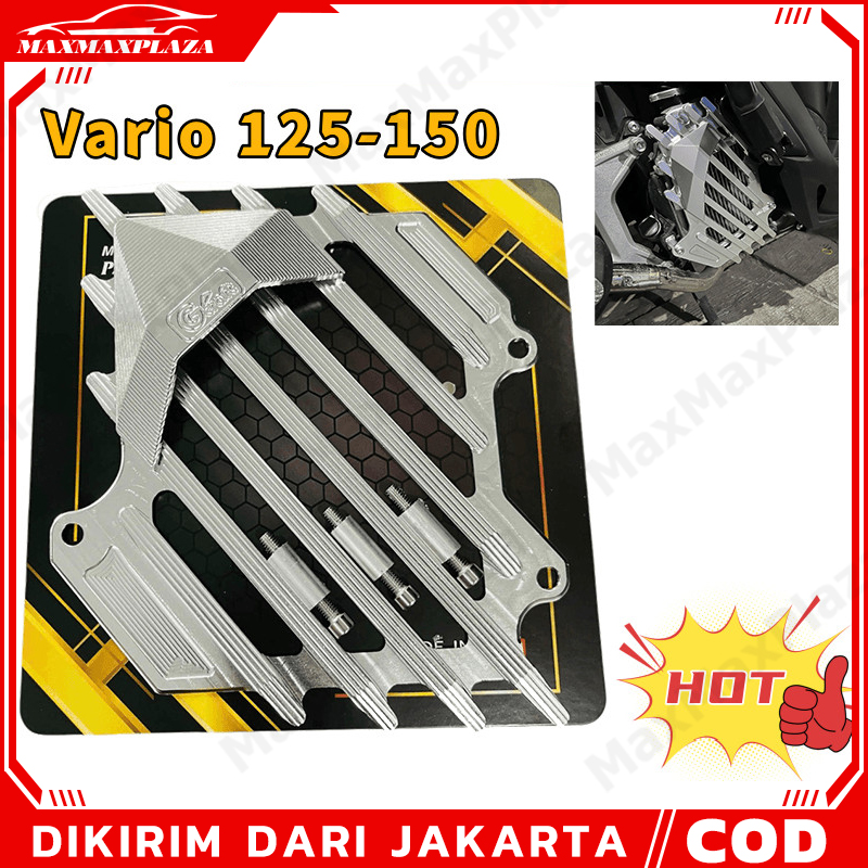Cover Radiator Billed Cover Radiator Vario 125 / 150 PCX 150 ADV 150 FULL CNC Harga 100,000 rupiah*Gratis Ongkir