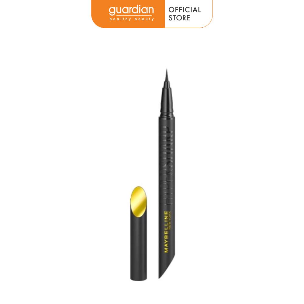 Bút Kẻ Mắt Nước Maybelline Hyper Sharp Extreme Liner #BK-1 Ultra Black Đen 0,4Gr 