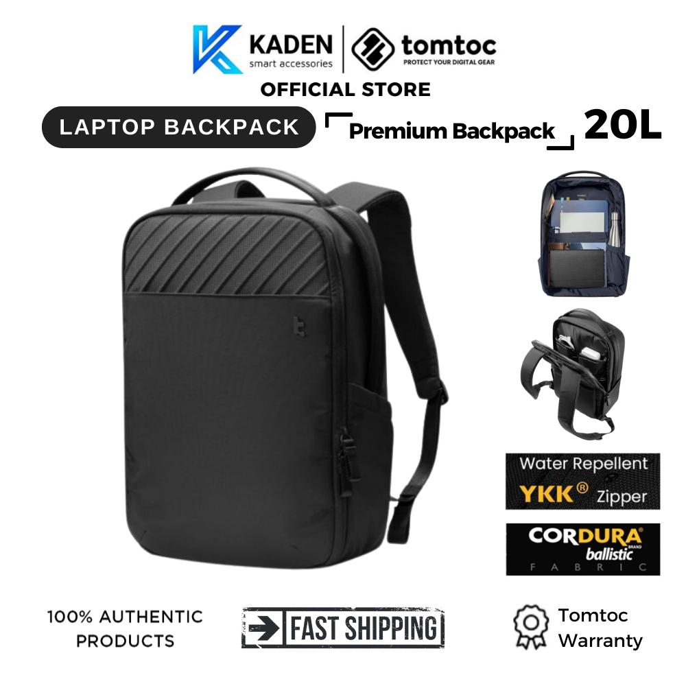 Balo Tomtoc (Usa) Cao Cấp Voyage-T50 Backpack Laptop 15.6′′ – T50M1- Hàng chính hãng