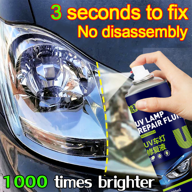 Headlight Cleaner & Scratch Remover Kit - 200ML Polisher