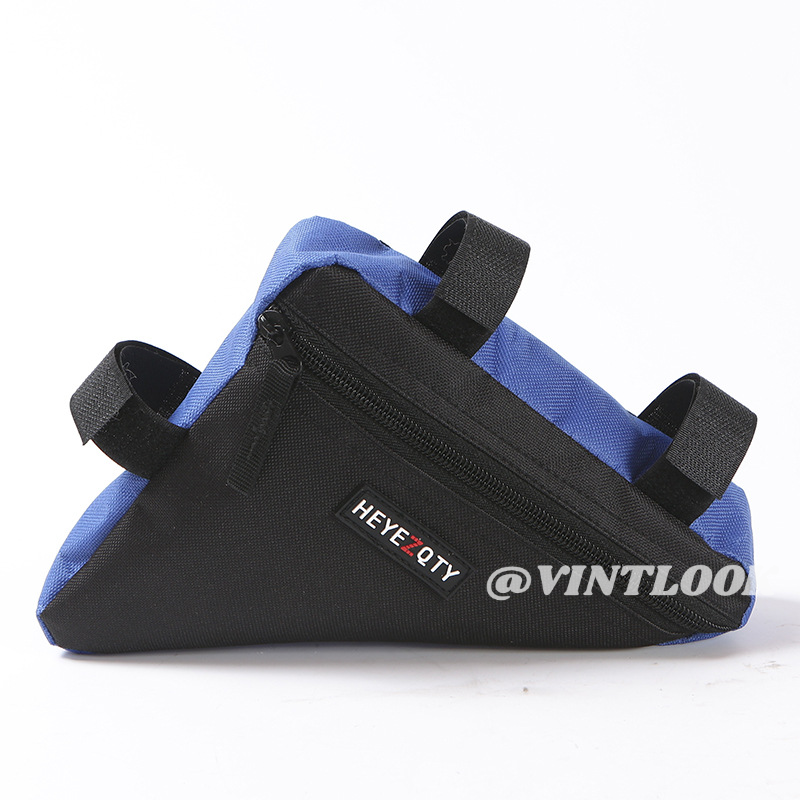 VINTLOOK Bicycle Frame Bag for Mountain Bike Riding Gear Storage Saddle Bag