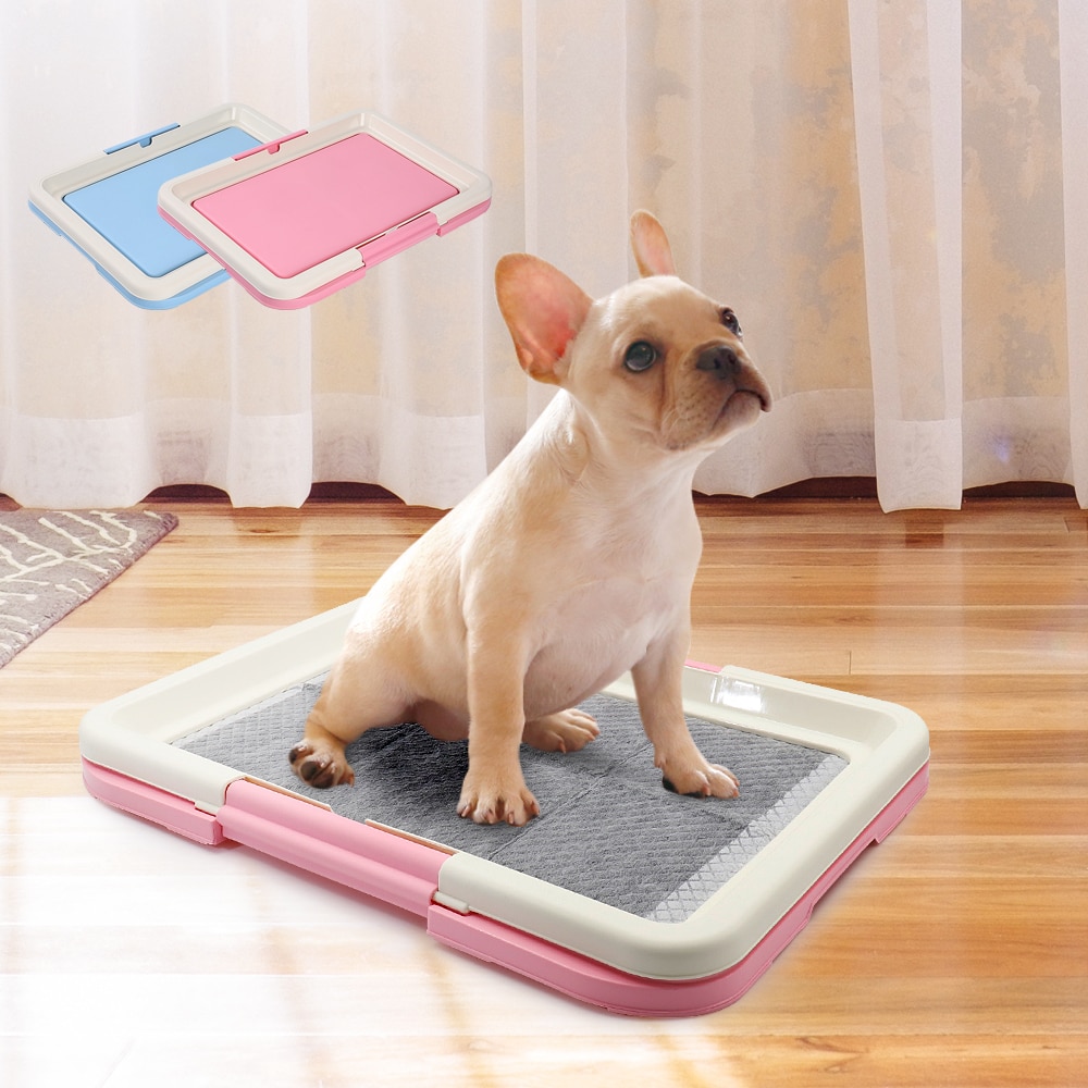Di động chó cưng nhà vệ sinh bô Pet dods mèo xả rác hộp con chó con khay đi vệ sinh cho mèo cưng Đào tạo nhà vệ sinh dễ dàng để làm sạch Phụ kiện cho thú cưng