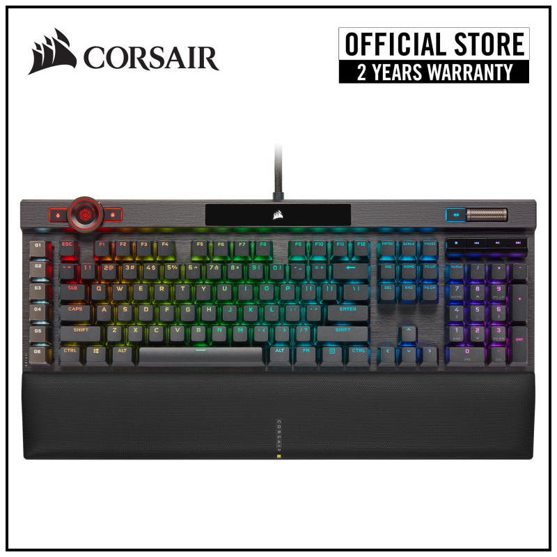Corsair K100 RGB Mechanical Gaming Keyboard - Cherry MX Speed Singapore