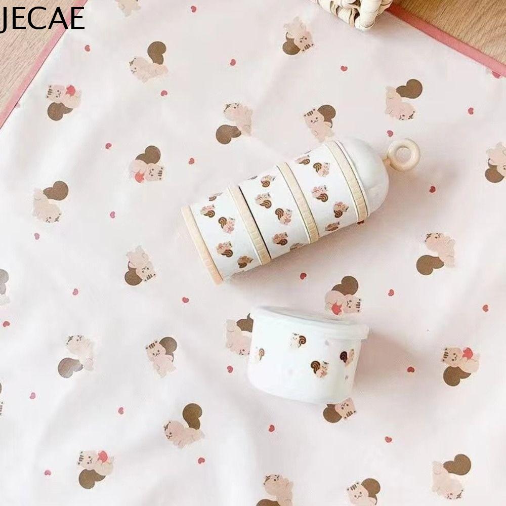 JECAE Gấu Tấm lót thay tã cho bé Dot To Dot Đa chức năng Chống thấm nước Áo thay tã Đệm Có thể giặt Tấm lót thay tã Đồ dùng cho trẻ sơ sinh