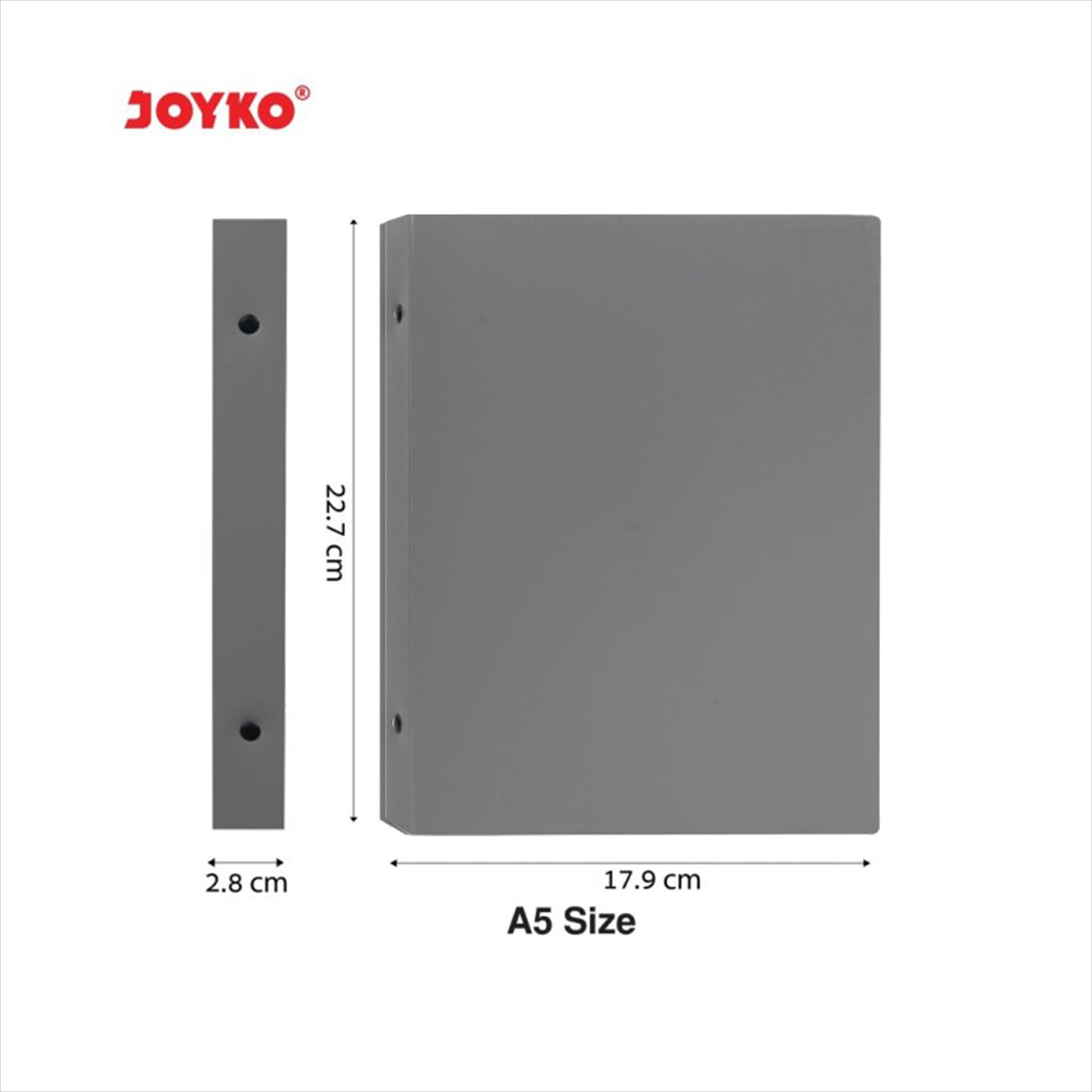 NA JOYKO Binder Note A5 B5 Polos / Buku Binder Joyko Polos Warna Pastel