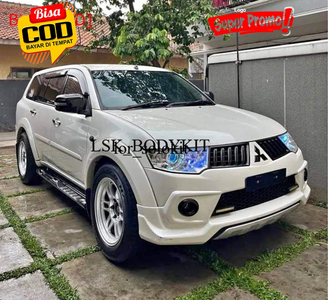Promo Bodykit Pajero 2009 2010 2011 Dakar Bodikit Body Kit Bodikit Body Kit Grade-A Lentur-Tebal-Kuat Harga 695,750 rupiah*Gratis Ongkir