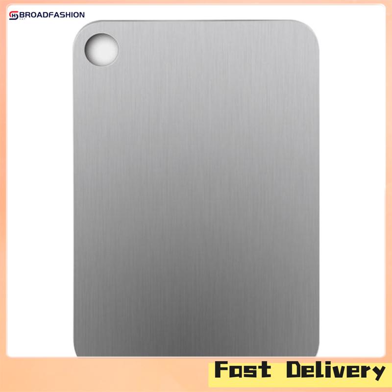 Broadfashion Titanium Cutting Boards Portable Kitchen Pure Titanium Double Sided Cutting Boards Hanging Chopping Board With Smooth Edge ราคา 1,497 บาท*ส่งฟรี