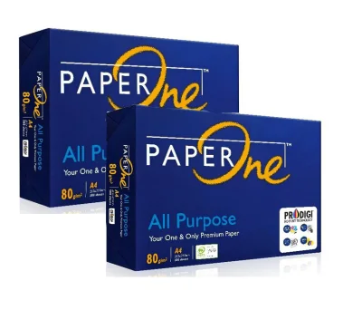 [2 Reams, 1000 sheets] A4 80Gsm Paperone Copy Paper / Paperone Digital Inkjet & Laser Paper 85gsm A4