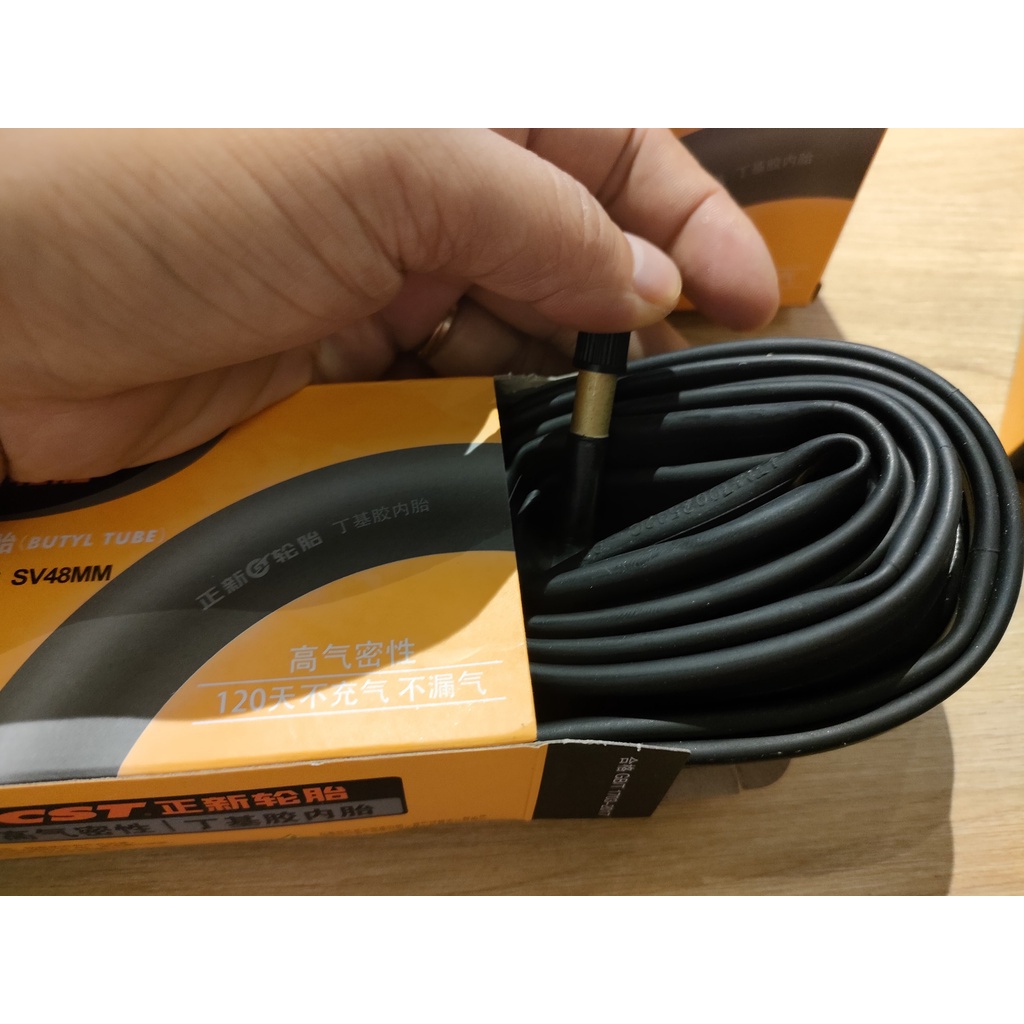 Xăm xe đạp cst 700x25-32c 48mm van cối