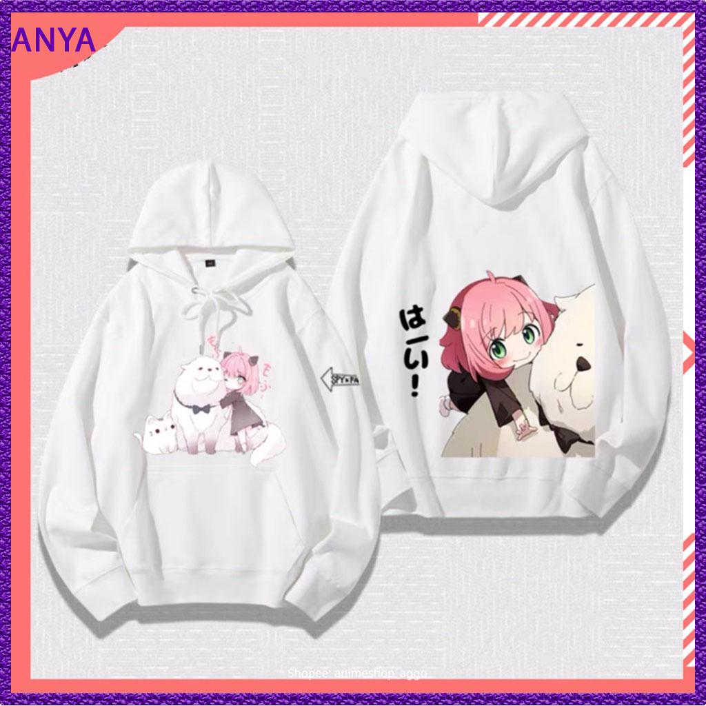 Áo hoodie  nỉ bông spy x family áo hoodie in hình anime spyxfamily Loid Yor Anya Forger mẫu mới | Milo Clothes