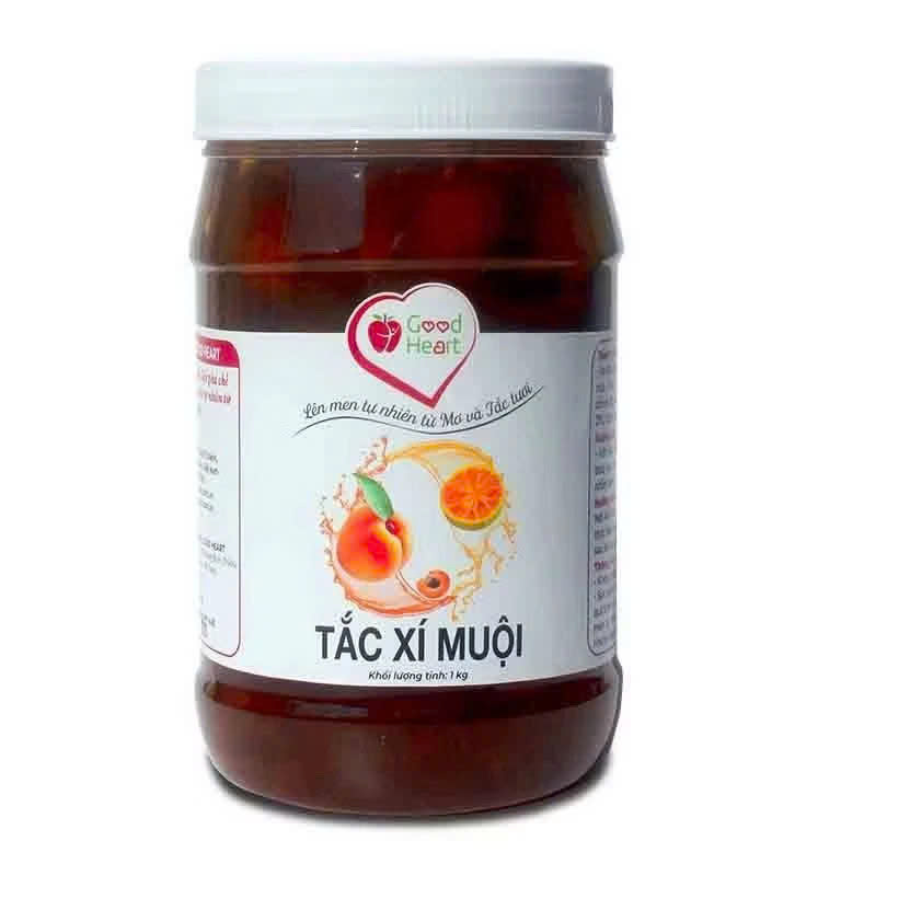Mứt Tắc Xí Muội Good Heart - hũ 1kg