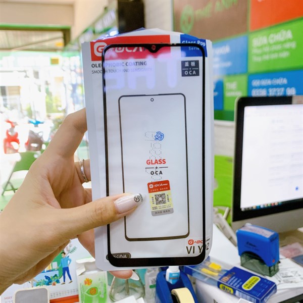 Kính ép oca vivo y02 hàng như hình.