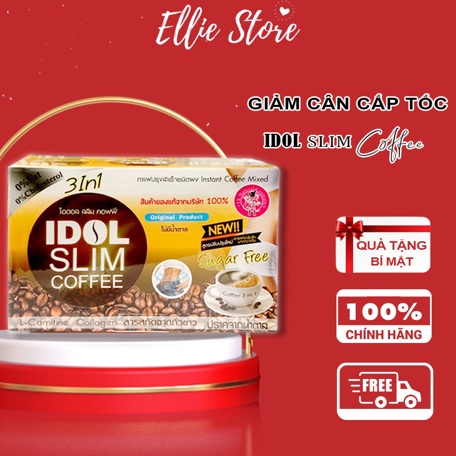 Cà Phê Giảm Cân Idol Slim Coffee Cafe Giảm Cân Cấp Tốc Thái Lan chính hãng