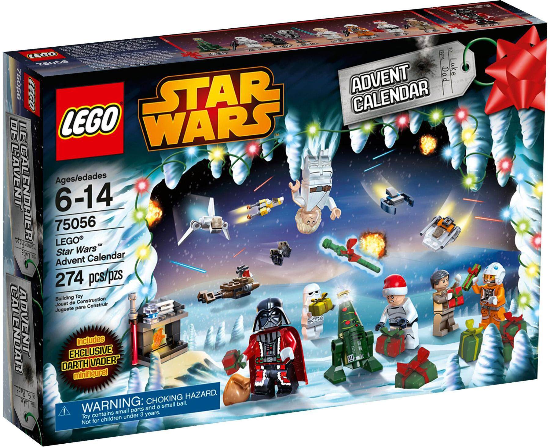 LEGO Star Wars 75056 - Star Wars Advent Calendar Toys for boys 274pcs 6+ lego Đồ chơi gạch Hoàn toàn