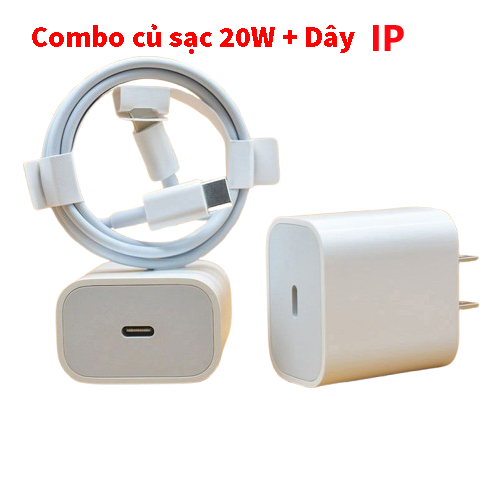  Củ sạc điện thoại siêu nhanh công suất cao 20W 30W 120W dây cáp sạc USB - A Type C- TpeC Typec - dài 1 met 