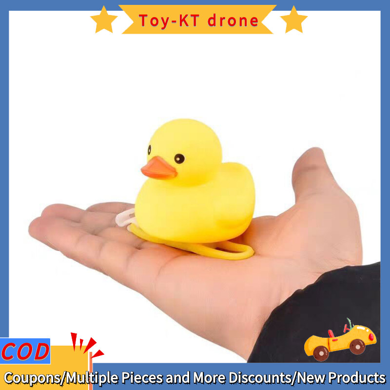 Hue ready stock Motorcycle Bicycle Handlebar Horn Duck Toy with Light