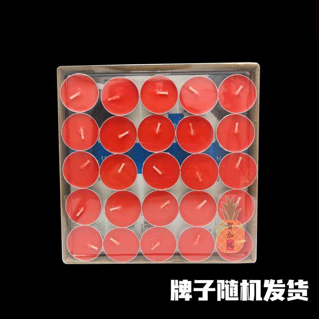 Natural Smokeless Non Toxic Ghee Butter Lamp 100pcs Tea Light Candles Buddhist Supplies 1/2/4 Hours Long Lasting