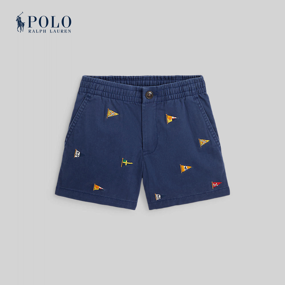 Polo Ralph Lauren Kids Boys Shorts-Polo Prepster Embroidered Chino Short CWPOSHOB4G20103 410 Navy-410 ราคา 6,100 บาท*ส่งฟรี